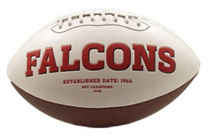Atlanta Falcons Signature Series Full Size Football