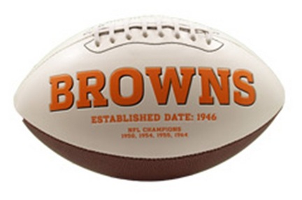 Cleveland Browns Signature Series Full Size Football