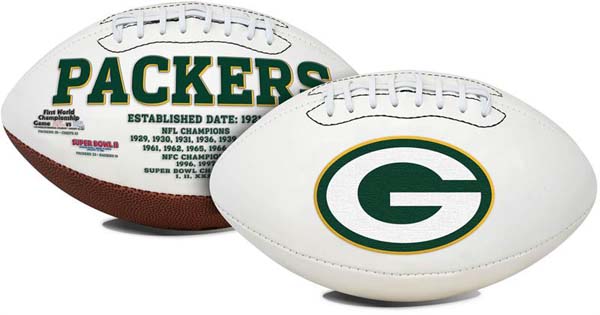 Green Bay Packers Signature Series Full Size Football
