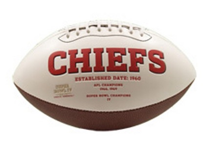 Kansas City Chiefs Signature Series Full Size Football