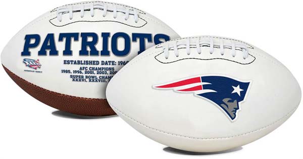 New England Patriots Signature Series Full Size Football
