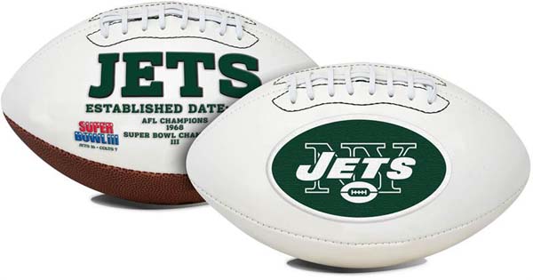 New York Jets Signature Series Full Size Football