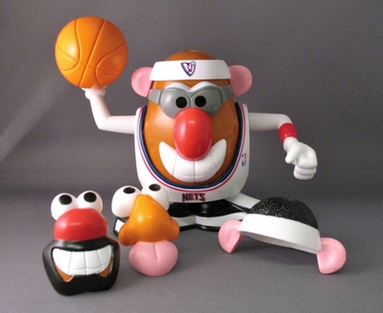 New Jersey Nets Mr. Potato Head