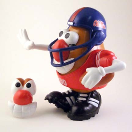 Mississippi (Ole Miss) Rebels NCAA Mr. Potato Head