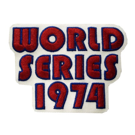 Oakland Athletics 1974 World Series MLB Logo Patch