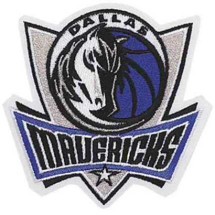 Dallas Mavericks NBA Logo Patch
