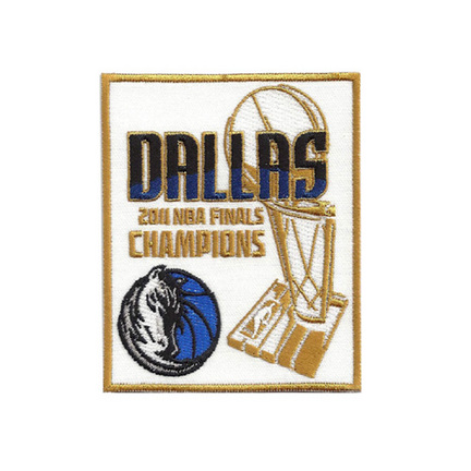 Dallas Mavericks 2011 NBA Finals Champions Patch