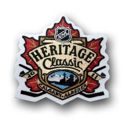 2011 Heritage Classic NHL Logo Patch