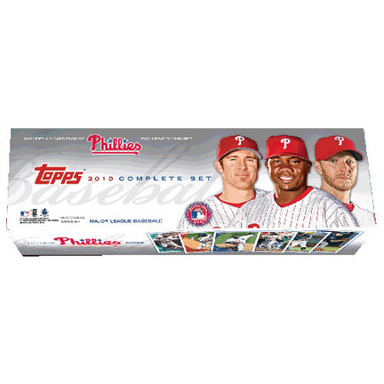 Philadelphia Phillies 2010 Topps MLB Trading Cards Factory Box Set (666 Cards)