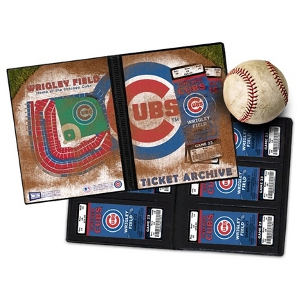 Chicago Cubs Ticket Album (Holds 96 Tickets)