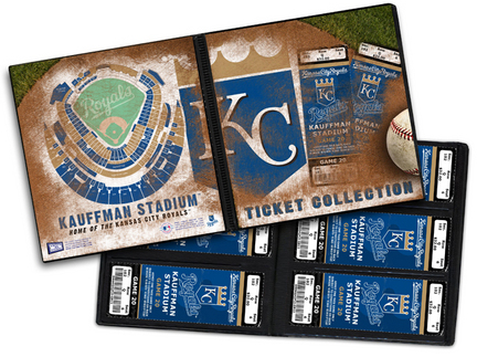 Kansas City Royals Ticket Album (Holds 96 Tickets)