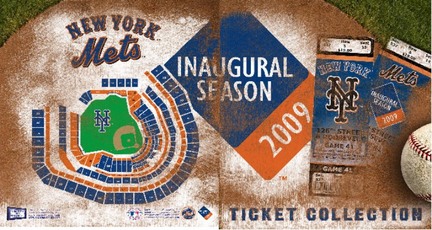 New York Mets Ticket Album (Holds 96 Tickets)