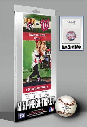 Stephen Strasburg Washington Nationals Debut Game Mini Mega Ticket