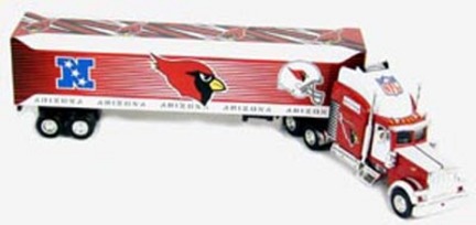 Arizona Cardinals 2004 Upper Deck NFL Tractor Trailers