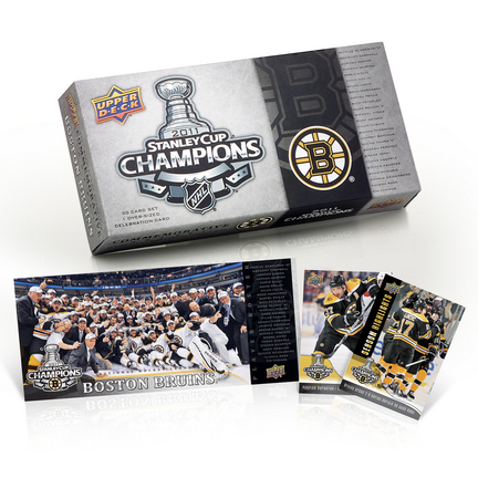 Boston Bruins 2010 - 2011 Upper Deck Stanley Cup Champs Boxed Set 