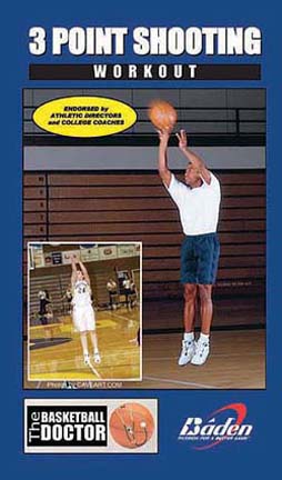 Three Point Shooting Workout Basketball Training Video (VHS)