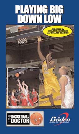 Playing Big Down Low Basketball Training Video (VHS)
