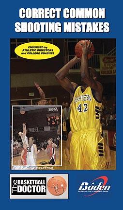 Correct Common Shooting Mistakes Basketball Training Video (VHS)