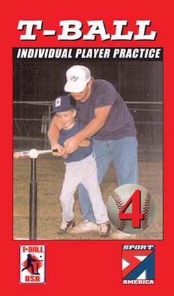 T-Ball Individual Player Practice Baseball Training (Video) (VHS)