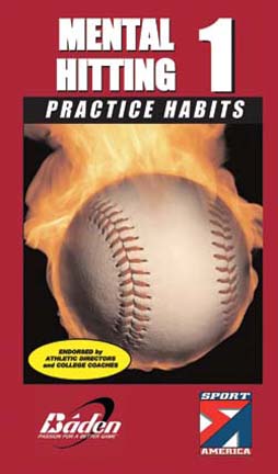 Mental Hitting: Practice Habits Baseball Training Video (Volume 1) (VHS)