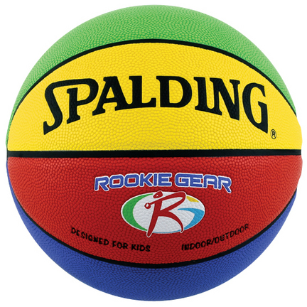 Rookie Gear Multi Colored Basketball from Spalding®