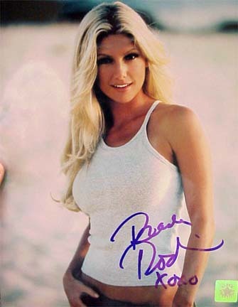 Brande Roderick Autographed "Grey Top" 16" x 20" Photograph (Unframed)