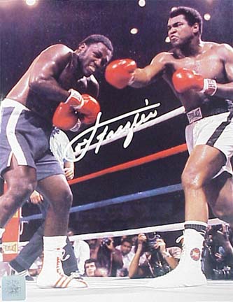 Joe Frazier Autographed "Ali / Frazier III Thrilla In Manilla" 16" x 20" Color Photograph (Unframed)