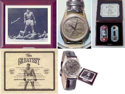 Muhammad Ali Autographed Fossil Watch Signed