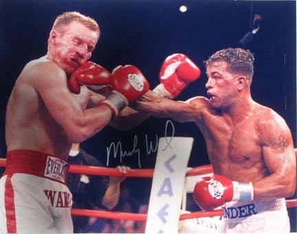 Mickey Ward Autographed vs. Arturo Gatti 16" x 20" Photograph (Unframed)