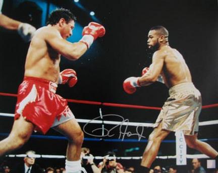 Roy Jones Jr. Autographed "vs. Vinny Paz" 16" x 20" Photograph (Unframed)