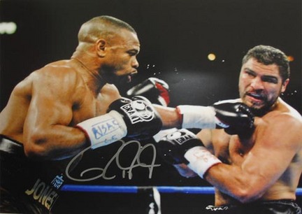 Roy Jones Jr. Autographed "vs. John Ruiz" 16" x 20" Photograph (Unframed)