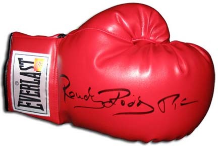 Rowdy Roddy Piper Autographed Everlast Boxing Glove