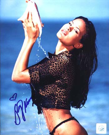 Stacy Kamano Autographed "Konch Shell"  8" x 10" Color Photograph (Unframed)