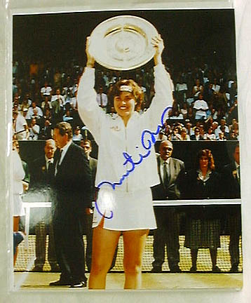 Martina Hingis Autographed 8x10 Photo (Unframed)