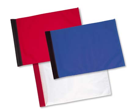 20" x 14" Nylon Dual Numbered Tube-Lock Flag - Set of 9 Flag