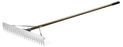 30" Magnum Landscape Sifting Tooth Rake from Standard Golf