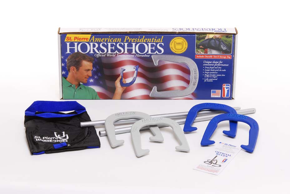 American "Presidential Edition" Series Horseshoes from St Pierre (Includes Tote Bag)