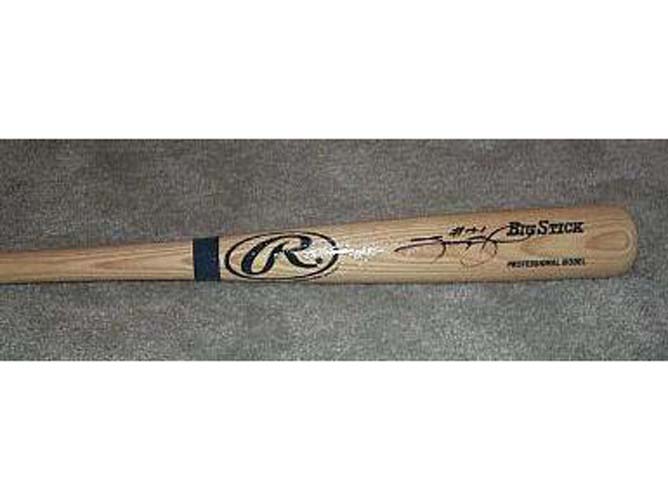 Sammy Sosa Autographed Big Stick Blonde Baseball Bat