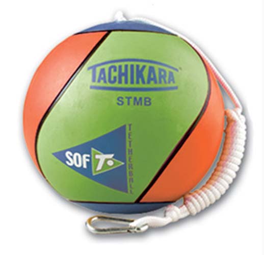 Tachikara Super Soft Tetherball - Multi-Colored