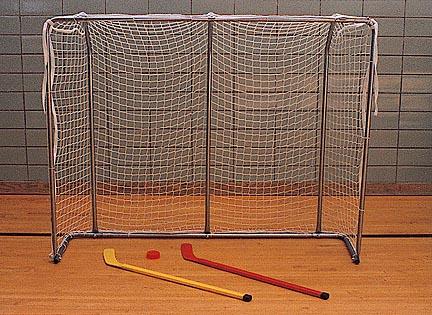 46"H x 58"D x 18"D Mid-Size Hockey Goals - 1 Pair