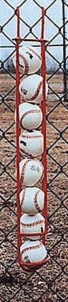 Hanging Baseball Holder - Holds 10 Baseballs