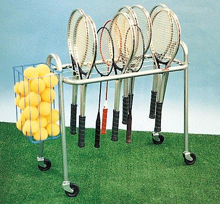 Deluxe Roll-A-Bout Racquet Stand