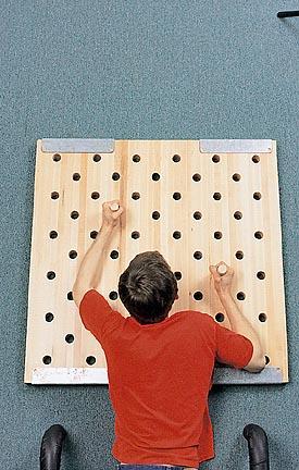 3' x 3' Peg Board - 61 Holes 