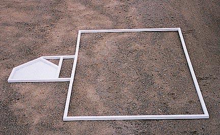 Baseball Batter's Box Template