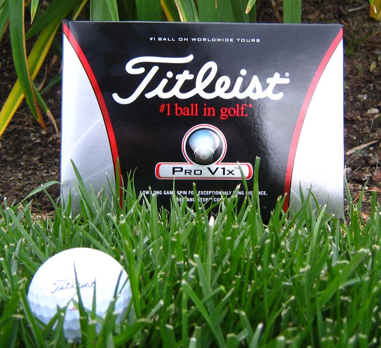 Titleist Pro V1X Golf Balls (#1 - #4) - 1 Dozen