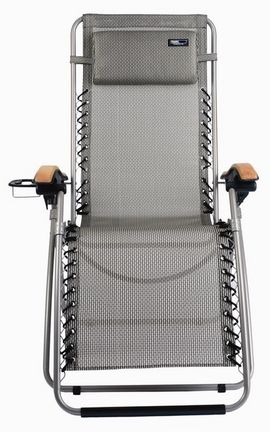 Lounge Lizard Salt 'n Pepper Folding Chair