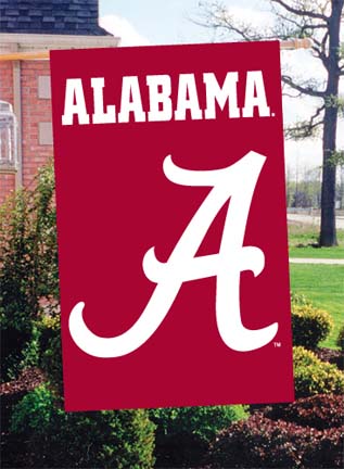 Alabama Crimson Tide NCAA Applique Banner Flag