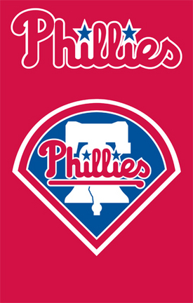 Philadelphia Phillies MLB Applique Banner Flag