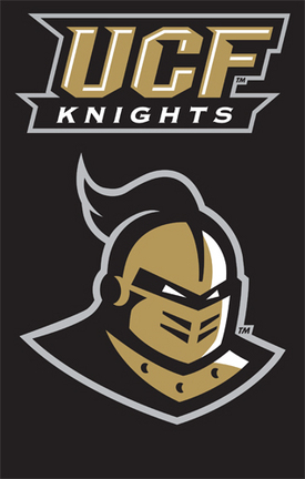 UCF (Central Florida) Knights NCAA Applique Banner Flag