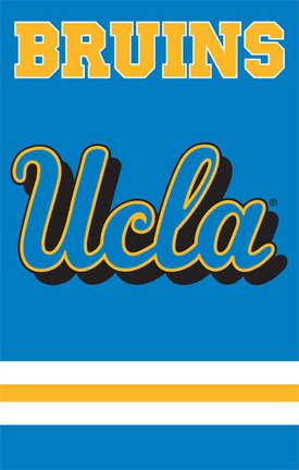 UCLA Bruins NCAA Applique Banner Flag